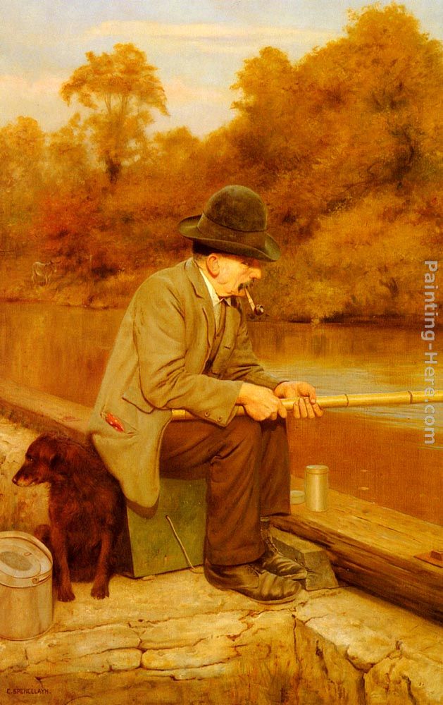 Patience painting - Charles Spencelayh Patience art painting